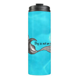 Dry ist kein Option Chrome Stil Thermosbecher