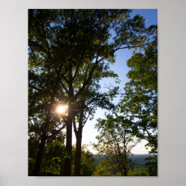 Dry Land Bridge Overlook, Kentucky Poster