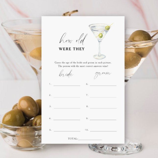 Dry Martini Wie alt waren sie braudal (Von Creator hochgeladen)