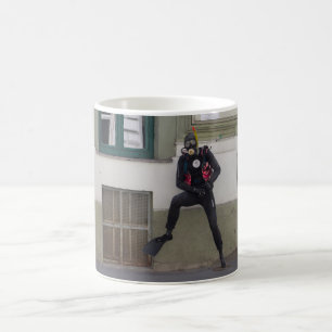 Dry Scuba Diver Kaffeetasse
