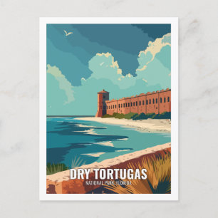 Dry Tortugas National Park Florida USA Postkarte
