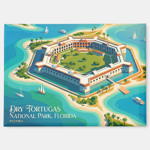 Dry Tortugas National Park, Florida, USA USA Magnet
