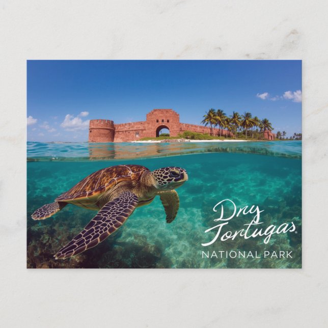 Dry Tortugas National Park Postkarte (Vorderseite)