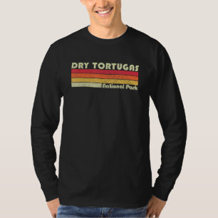 Dry Tortugas Nationalpark Retro 60er 70er Stil T-Shirt