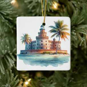 Dry Tortugas Nationalpark Turtle Keramikornament