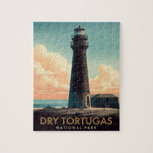 Dry Tortugas Nationalpark Vintage Leuchtturm