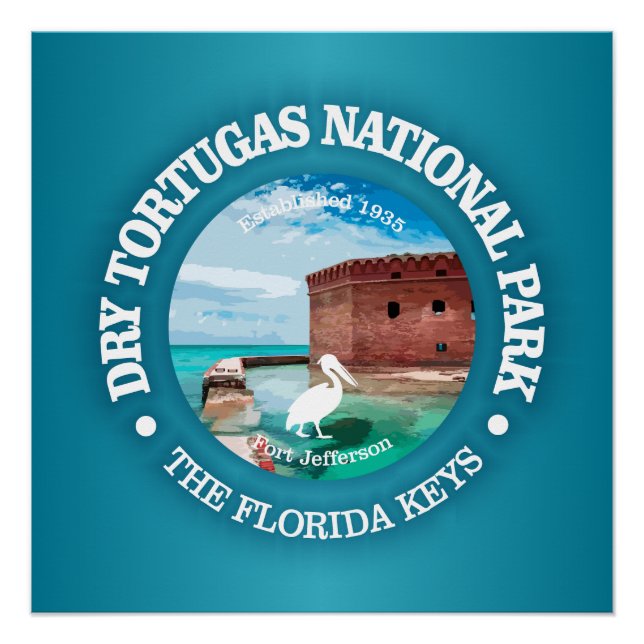 Dry Tortugas NP2 Poster (Vorderseite)