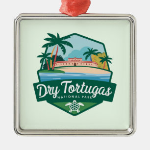 Dry Tortugas US-Nationalpark Ornament Aus Metall