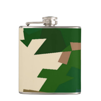 Dry Tundra Camouflage Flachmann