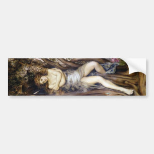 Dryad (Beautiful Tree Nymph) (Griechischer Mythos) Autoaufkleber