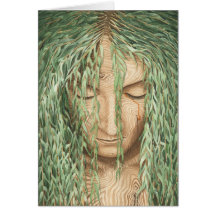 Dryad Weeping Willow Card