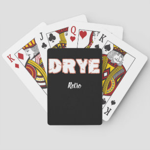 drye text bold thypo spielkarten