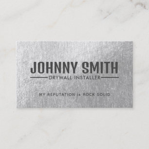 Drywall Business Cards Visitenkarte