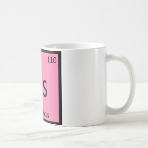 Ds - Diplodocus Dinosaur Chemie Periodensystem Kaffeetasse