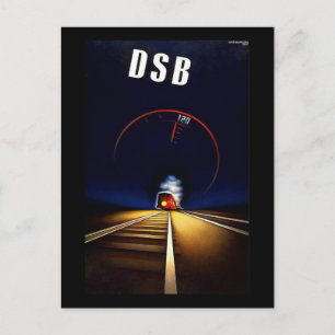 DSB Danske Statsbaner Dänische Staatsbahnen Zug Postkarte