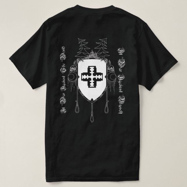 dsbm t-shirt Tcotdm black version (Design dos)