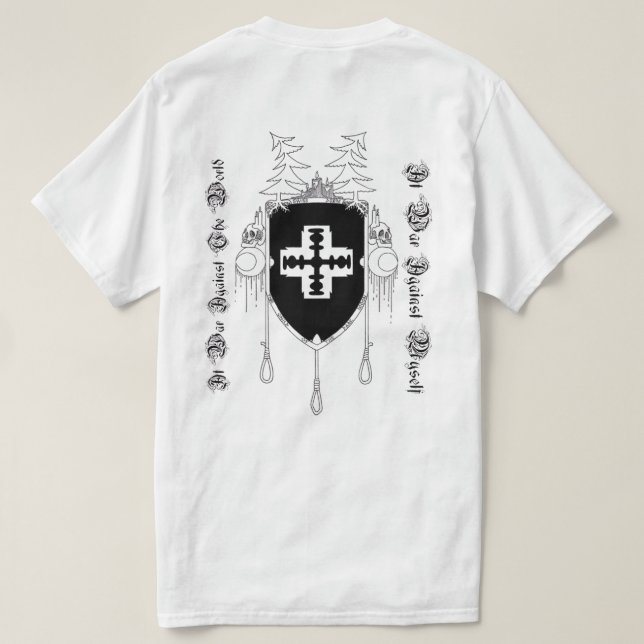 dsbm t-shirt Tcotdm white version (Design dos)
