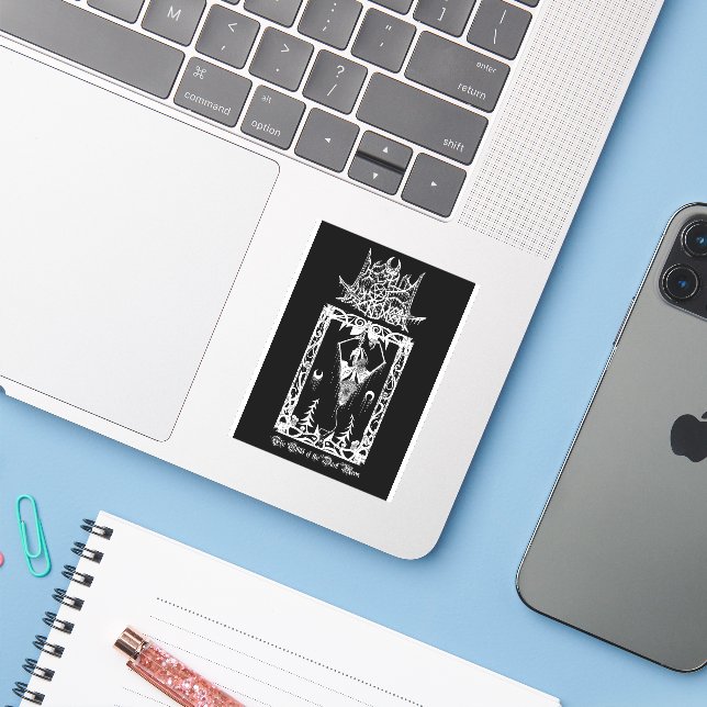 dsbm Tcotdm sticker (Laptop mit iPhone)