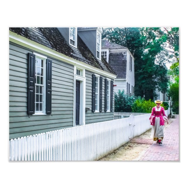 DSC02376-Koloniale Lady Walking Fotodruck (Vorne)