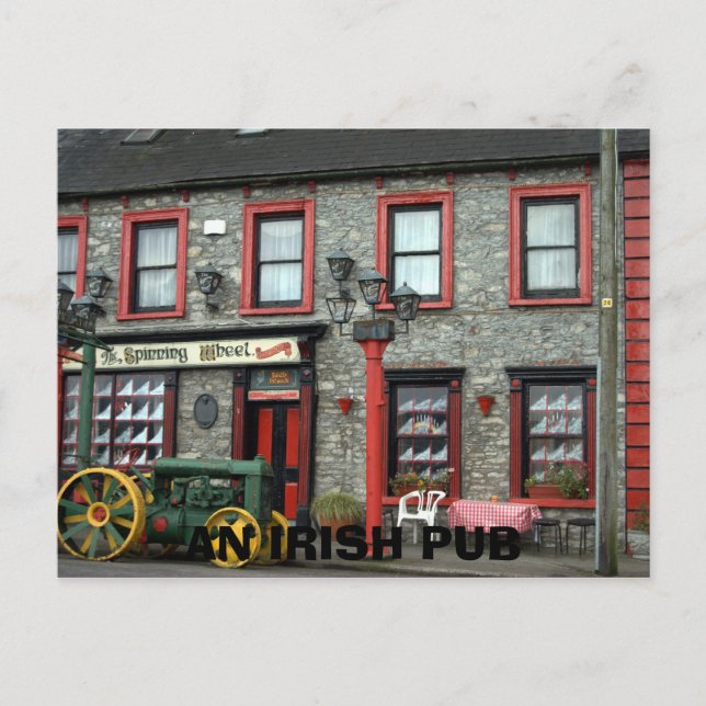 DSC_0588.NEF, AN IRISH PUB POSTKARTE (Vorderseite)