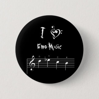 dsch, treblebassheart, I, Emo Musik Button