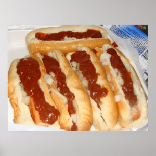 Dschibujab-Hunde Poster