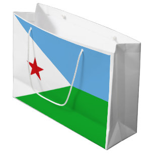 Dschibuti-Flagge Große Geschenktüte