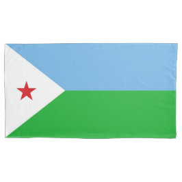 Dschibuti-Flagge Kissenbezug
