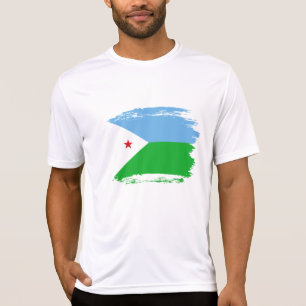 Dschibuti-Flagge T-Shirt