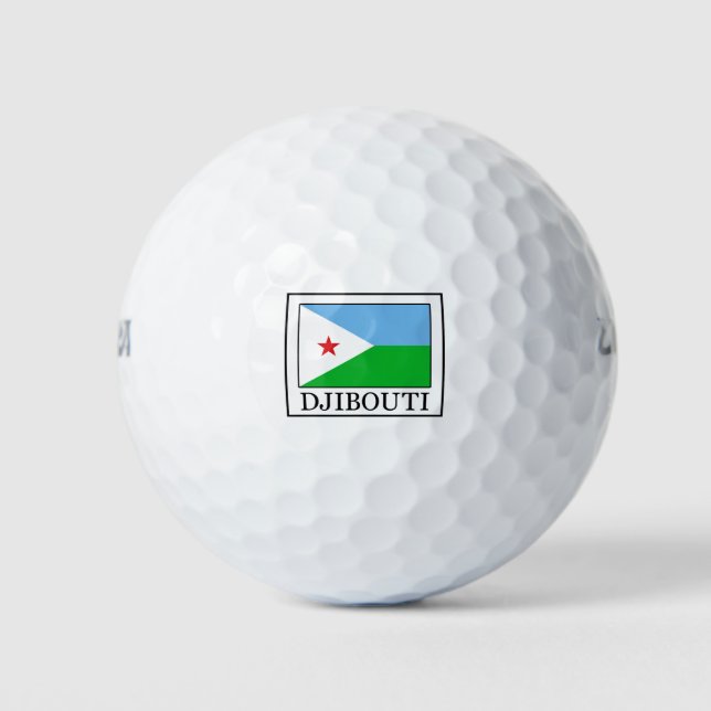 Dschibuti Golfball (Vorderseite)