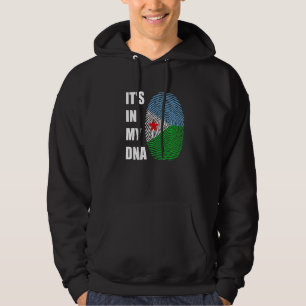 Dschibuti ist in meinem DNA-Fingerabdruck Hoodie