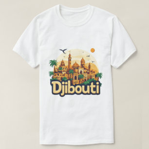 Dschibuti-Reiseerinnerung für Reiseziel-Sammler T-Shirt