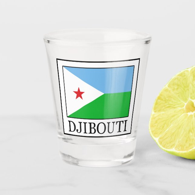 Dschibuti Schnapsglas (Vorderseite)