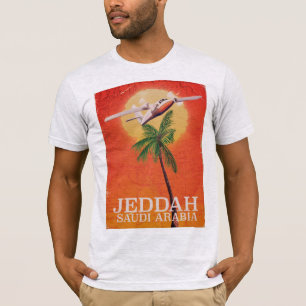 Dschidda Saudi-Arabien Urlaubsposter T-Shirt