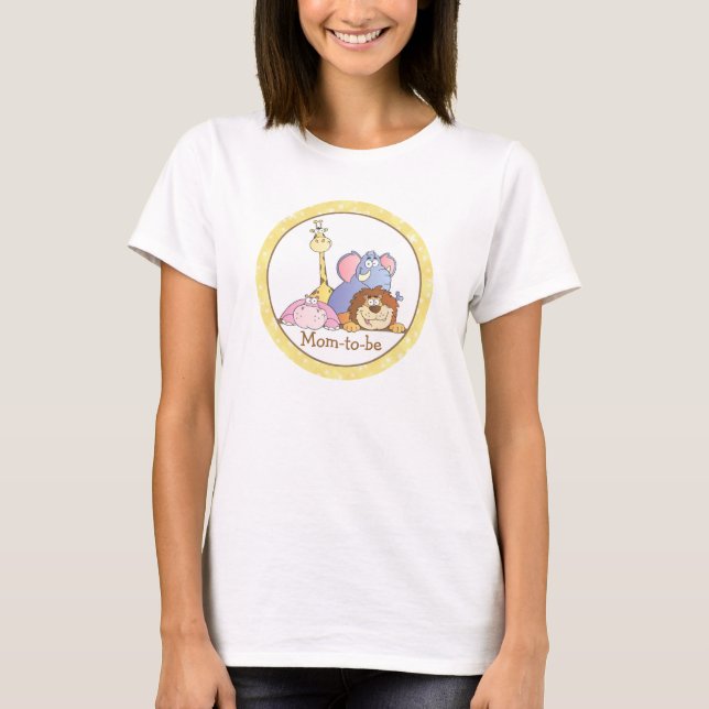 Dschungel-Baby-Entwurf T-Shirt (Vorderseite)