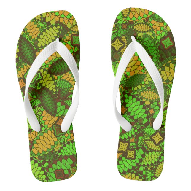 Dschungel Boogie Flip Flops (Fußbett)