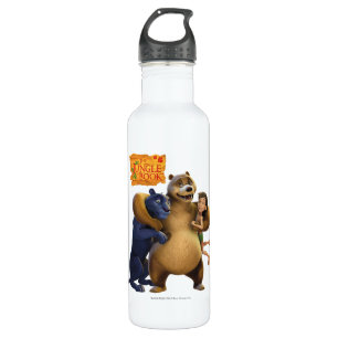 Dschungel-Buch-Gruppe schoss 1 Edelstahlflasche
