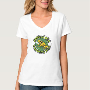Dschungel-Edelstein-Regenwald-Relikt-Frosch-Kunst T-Shirt