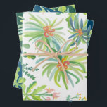 Dschungel Garten Aquarell Botanisch Blumig Geschenkpapier Set<br><div class="desc">Handgemaltes botanisches Muster. DANKE, DASS DU UNABHÄNGIGE KÜNSTLER UNTERSTÜTZT! Alle Kunstwerke und Designs sind von mir erstellt. Ich zeichne und male sehr gerne! Vielen Dank für deinen Einkauf und die Unterstützung meiner Kreativität! :) Sieh dir meinen Shop an, dort findest du viele weitere Farben und Designs. Oder lass mich wissen,...</div>
