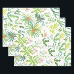 Dschungel Garten Aquarell Botanische Blumen Geschenkpapier Set<br><div class="desc">Handgemaltes botanisches Muster. DANKE, DASS DU UNABHÄNGIGE KÜNSTLER UNTERSTÜTZT! Alle Kunstwerke und Designs sind von mir erstellt. Ich zeichne und male sehr gerne! Vielen Dank für deinen Einkauf und die Unterstützung meiner Kreativität! :) Sieh dir meinen Shop an, dort findest du viele weitere Farben und Designs oder lass mich wissen,...</div>