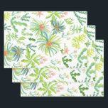Dschungel Garten Aquarell Botanische Blumen Geschenkpapier Set<br><div class="desc">Handgemaltes botanisches Muster. DANKE, DASS DU UNABHÄNGIGE KÜNSTLER UNTERSTÜTZ! Alle Kunstwerke und Designs sind von mir erstellt. Ich zeichne und male sehr gerne! Vielen Dank fürs Einkaufen bei mir und für die Unterstützung meiner Kreativität! :) Sieh dir meinen Shop an für viele weitere Farben und Designs oder lass es mich...</div>