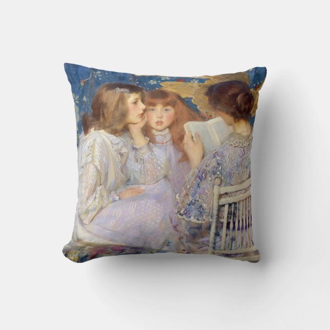 Dschungel-Geschichten für Kinder Kissen (Vorderseite)