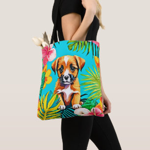 Dschungel-Hund-Kunst Tasche