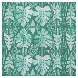 DSCHUNGEL IKAT hawaiisches tropisches Stammes- Stoff