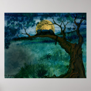 Dschungel-Panther-Plakat Poster