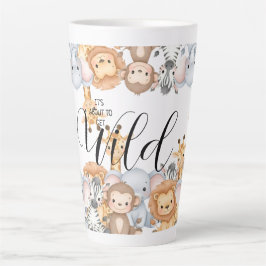 Dschungel-Safari "Es Wird Wild" Baby Shower Milchtasse