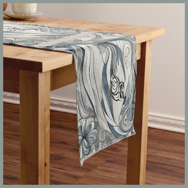 Dschungel-Statik Kurzer Tischläufer (Jungle Static Short Table Runner
)