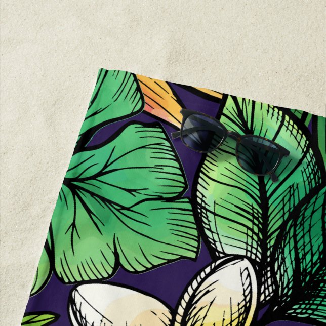 Dschungel Strandtuch (Beispiel)