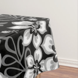 Dschungel-Surf-Muster in Schwarz Tischdecke