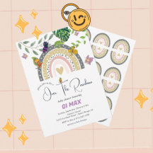 Dschungel über der Regenbogen-Babydusche